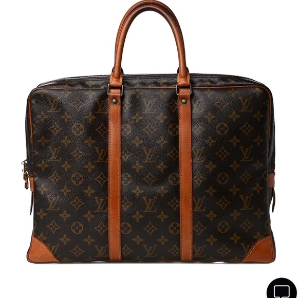 AUTHENTIC Louis Vuitton Monogram Porte Documents Voyage Briefcase - Picture 3 of 6
